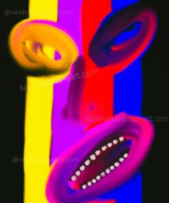 Alternative view of Leinwanddruck - Freaky Freak