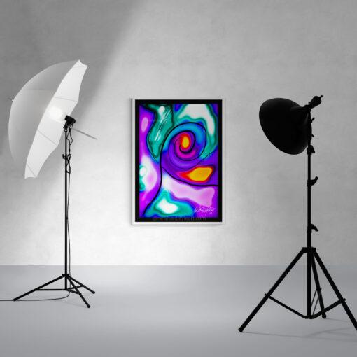 Fine Art Print - Dancefloor Warehouse Cologne