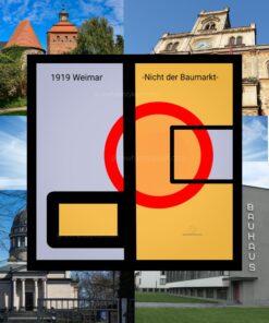 Fine Art Print - 1919 Weimar - Nicht der Baumarkt