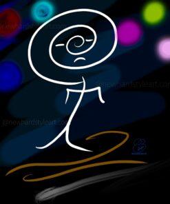 Alternative view of Fine Art Print - Dance Mania