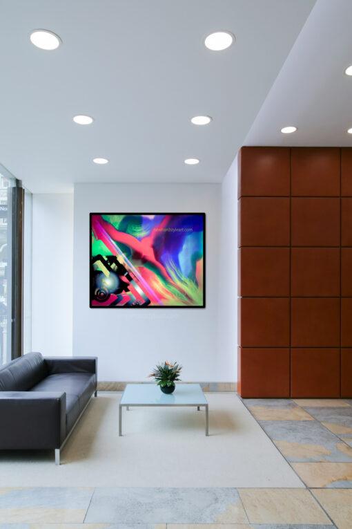 Fine Art Print - Der kosmische Schrei
